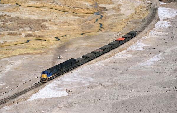 Bulutlara giden tren