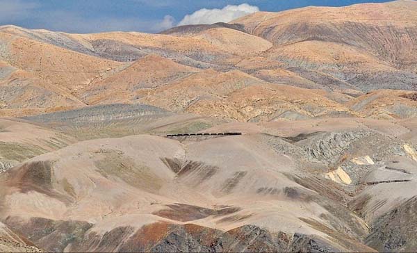 Bulutlara giden tren