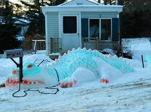 Sıradışı kardan adamlar