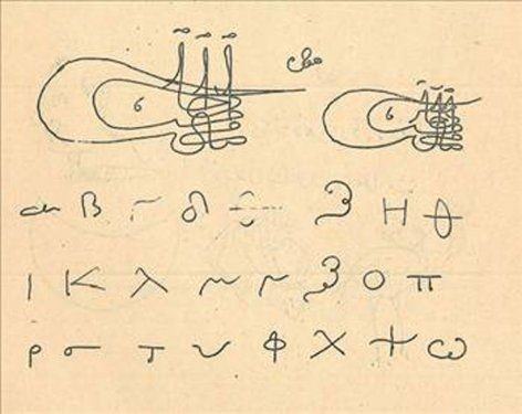 Fatih Sultan Mehmet'in çocukluk defteri!