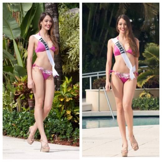 Kainat güzeli yarışmasına böyle hazırlanıyorlar