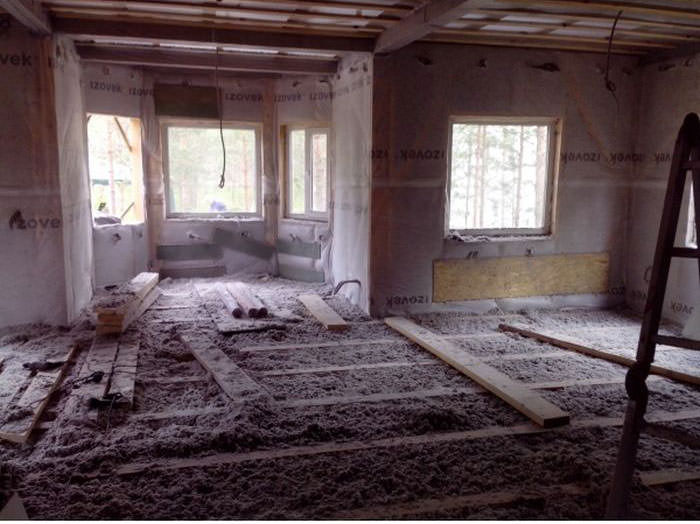 Sıkıntıdan ev yaptılar!