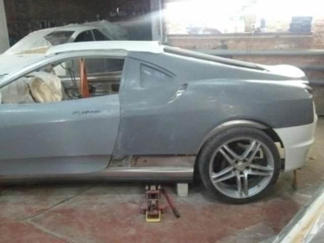 Eski otomobilin muhteşem değişimi!