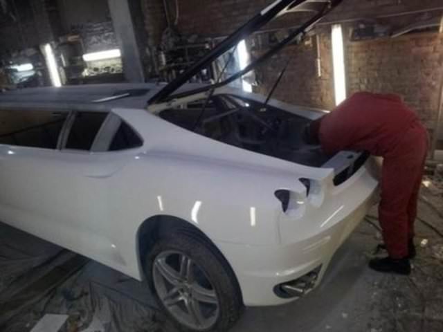 Eski otomobilin muhteşem değişimi!