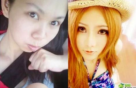 Evde estetik ameliyat yaparcasına değişmelerinin 19 örneği