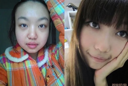 Evde estetik ameliyat yaparcasına değişmelerinin 19 örneği