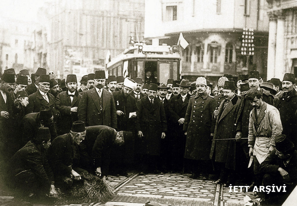 Nostaljik tramvay 101 yaşında