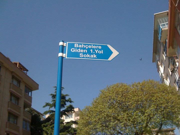 İlginç sokak isimleri