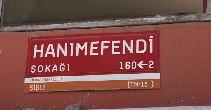 İlginç sokak isimleri