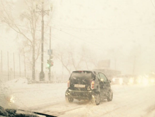 Ruslar'ın kar keyfi