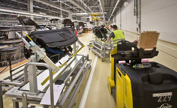 Porsche'nin yapılış süreci fotoğraflandı