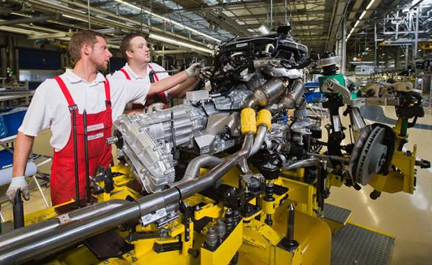 Porsche'nin yapılış süreci fotoğraflandı