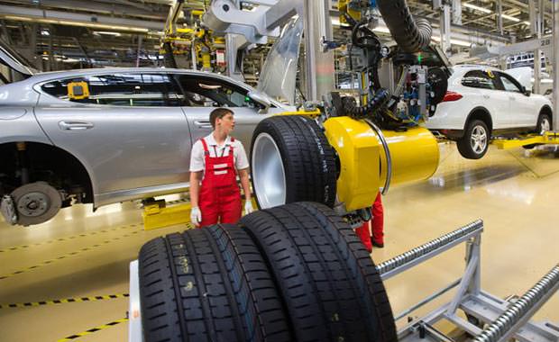 Porsche'nin yapılış süreci fotoğraflandı