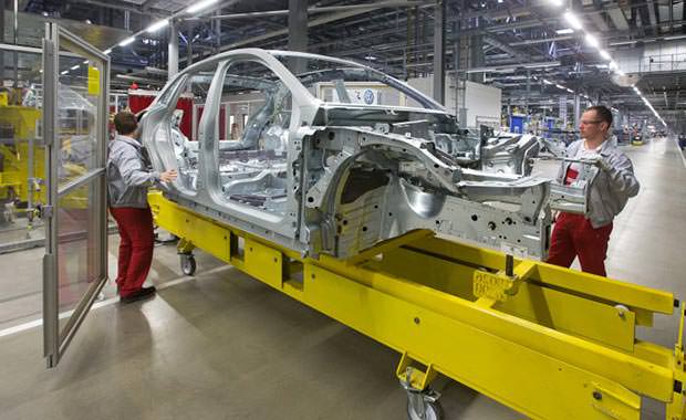 Porsche'nin yapılış süreci fotoğraflandı