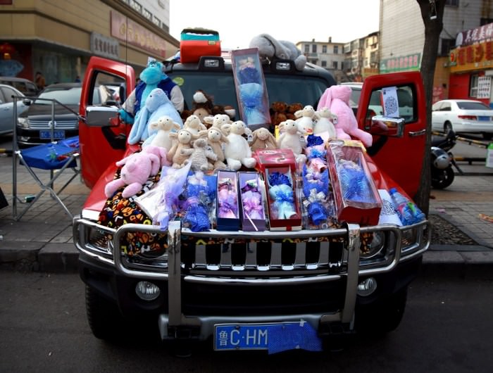 Çin'in sokak satıcıları