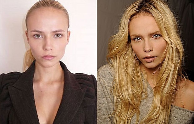 Hayalleri  Süsleyen Dünyaca Ünlü 10 Mankenin Makyajlı ve Makyajsız Fotoğrafları
