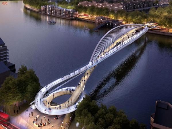 Londra'ya çılgın köprü!