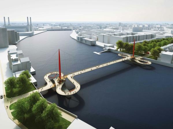 Londra'ya çılgın köprü!