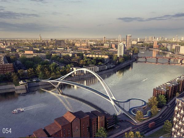 Londra'ya çılgın köprü!