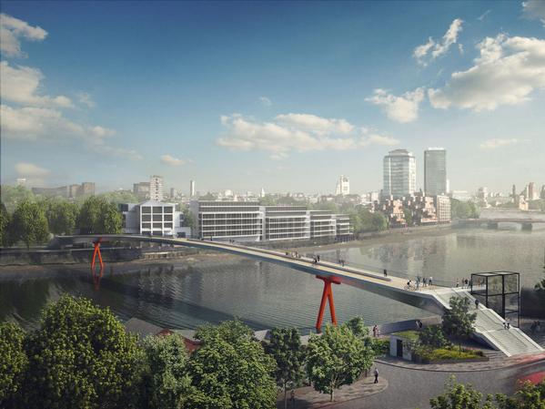 Londra'ya çılgın köprü!