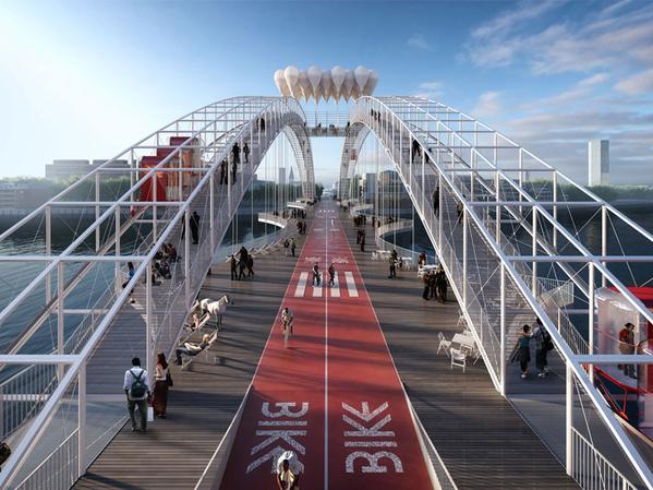 Londra'ya çılgın köprü!