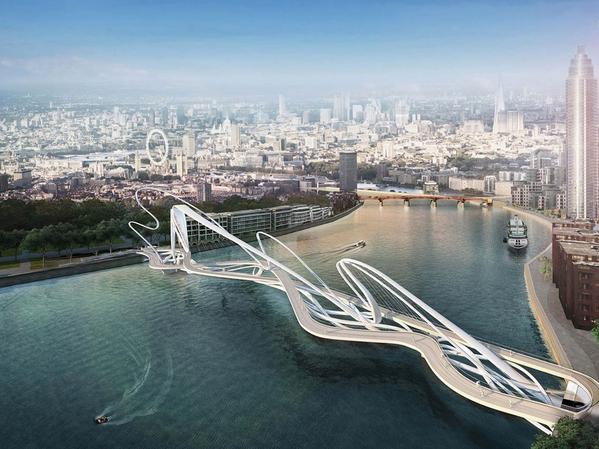 Londra'ya çılgın köprü!