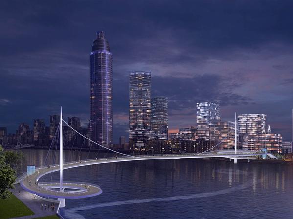 Londra'ya çılgın köprü!