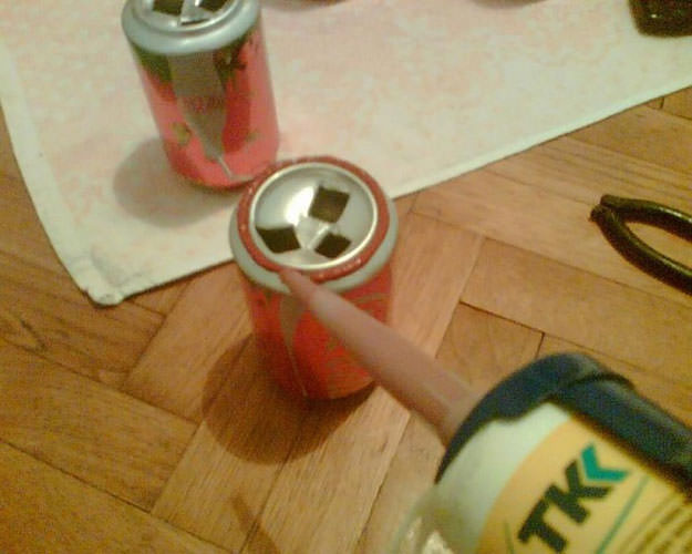 Evde canı sıkılan adam bakın ne yaptı