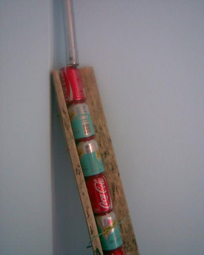 Evde canı sıkılan adam bakın ne yaptı