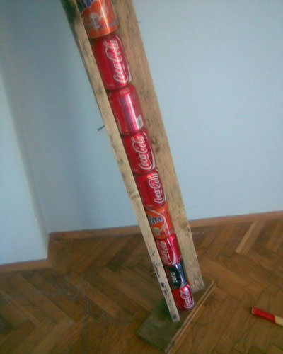 Evde canı sıkılan adam bakın ne yaptı