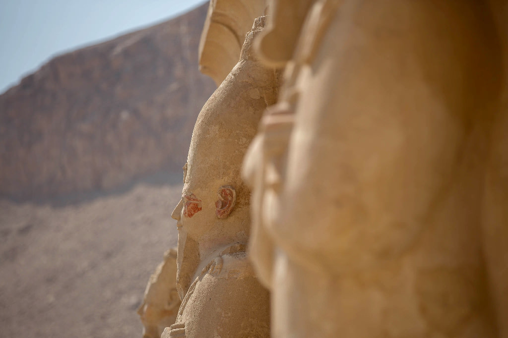 Kadın firavun Hatşepsut'un tapınağı ilgi çekiyor