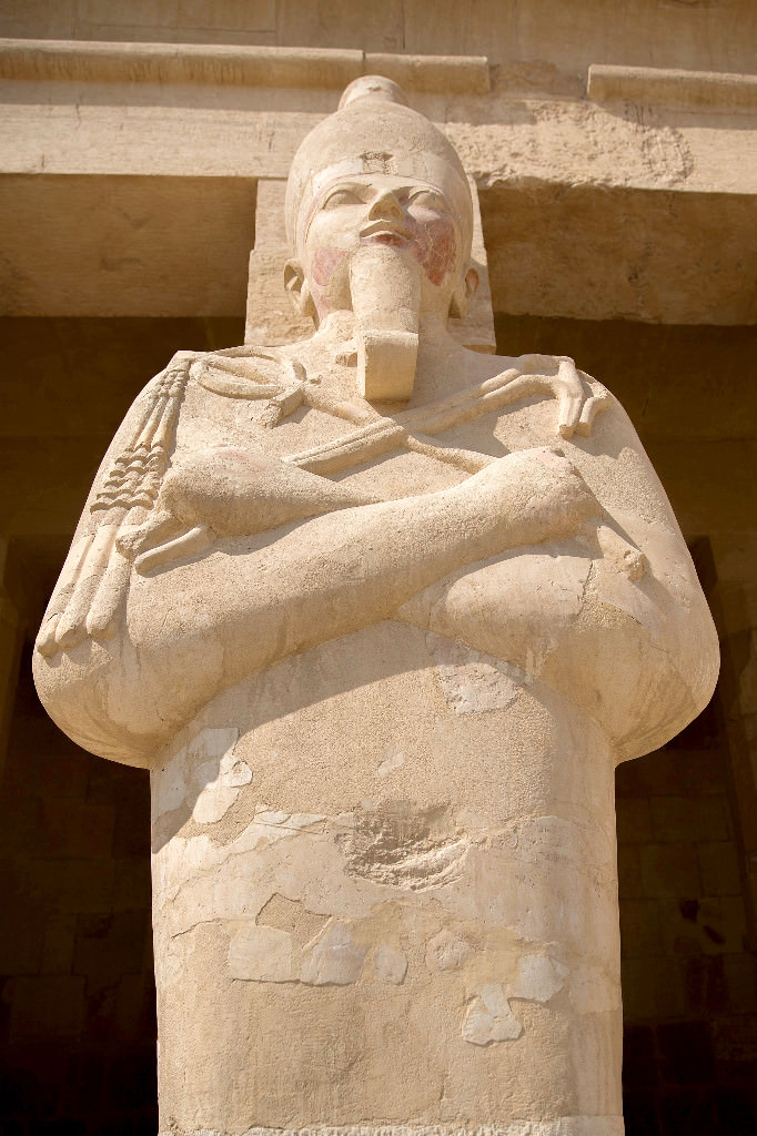 Kadın firavun Hatşepsut'un tapınağı ilgi çekiyor