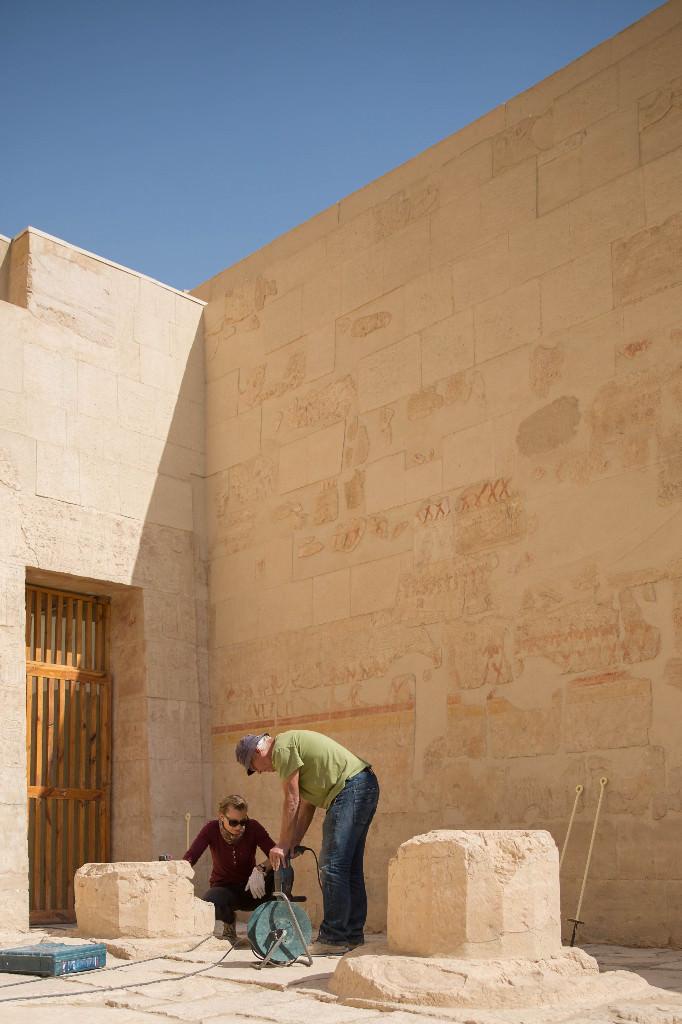 Kadın firavun Hatşepsut'un tapınağı ilgi çekiyor