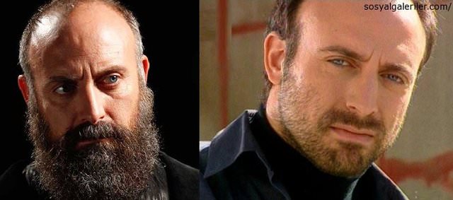 Ünlülerin sakallı ve sakalsız halleri