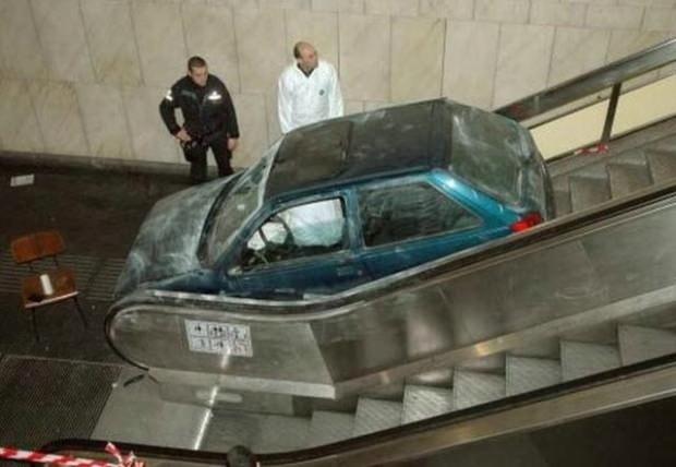 Böyle kaza olur mu?