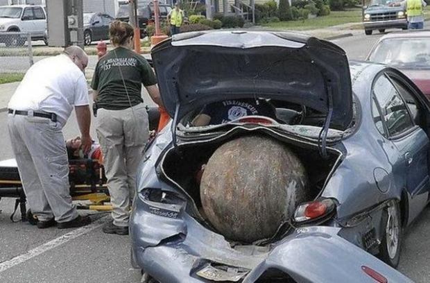 Böyle kaza olur mu?