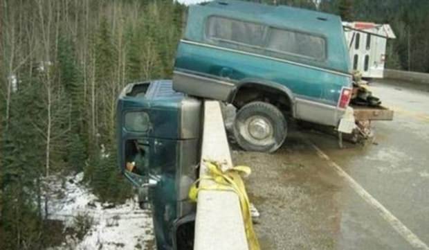 Böyle kaza olur mu?