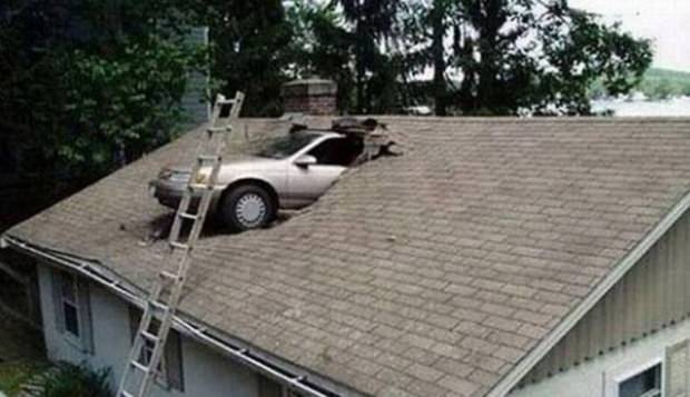 Böyle kaza olur mu?