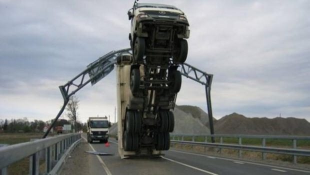 Böyle kaza olur mu?