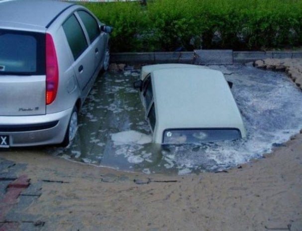 Böyle kaza olur mu?