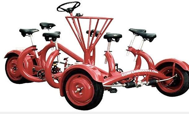 Birbirinden farklı modellerde tasarlanmış bisikletler