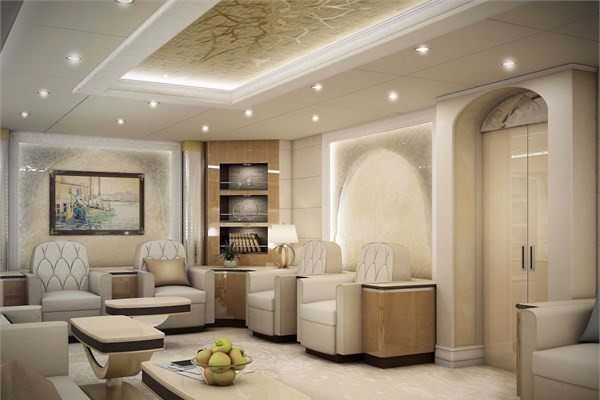 Gökyüzünde 'Uçan saray'