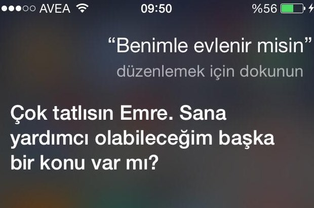 iPhone asistanı Siri'nin Türkçe sürümü sonrası capsleri