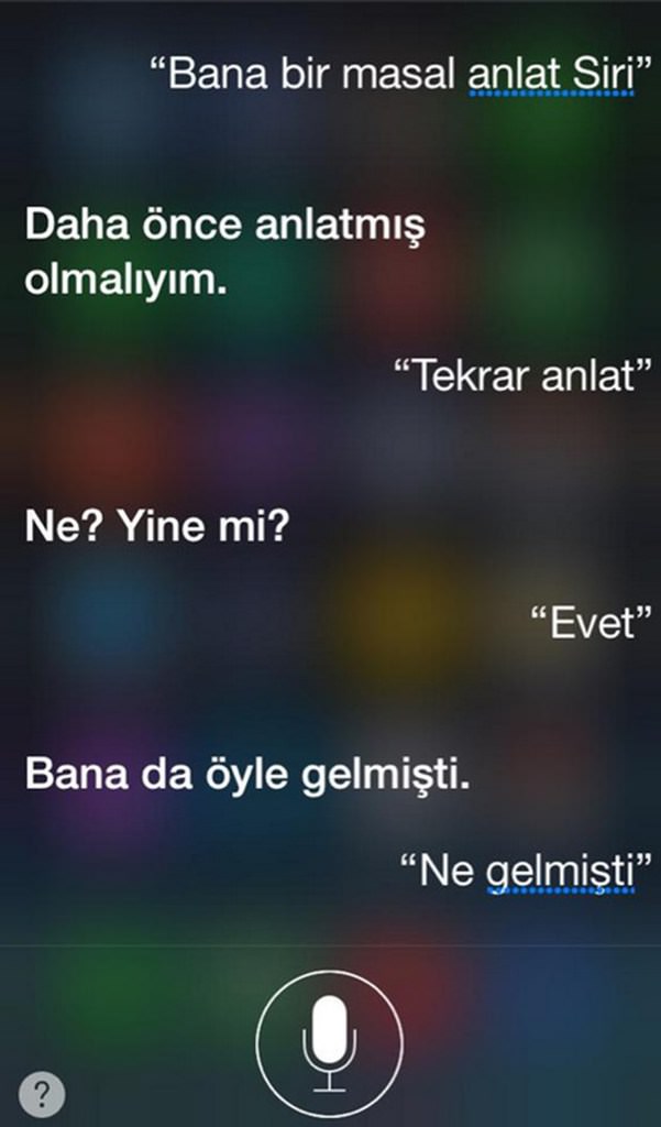 iPhone asistanı Siri'nin Türkçe sürümü sonrası capsleri