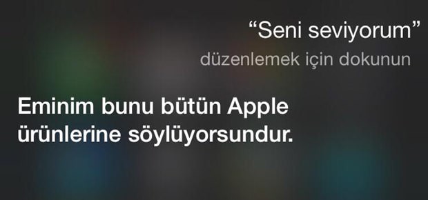 iPhone asistanı Siri'nin Türkçe sürümü sonrası capsleri