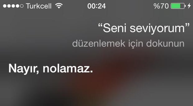 iPhone asistanı Siri'nin Türkçe sürümü sonrası capsleri