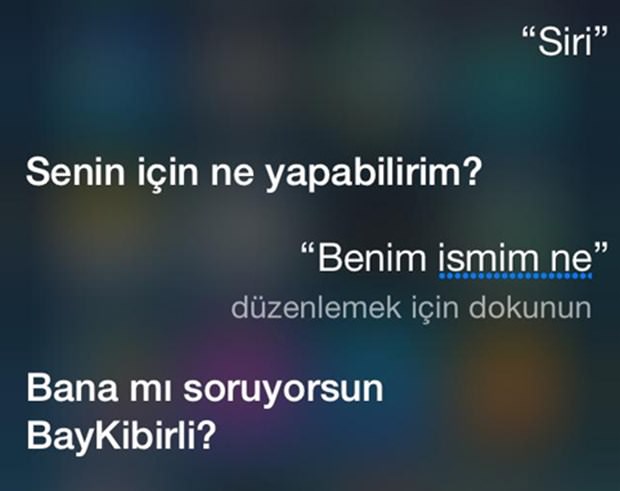 iPhone asistanı Siri'nin Türkçe sürümü sonrası capsleri