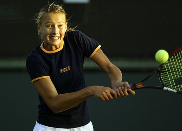 Sharapova'nın hiç görmediğiniz fotoğrafları