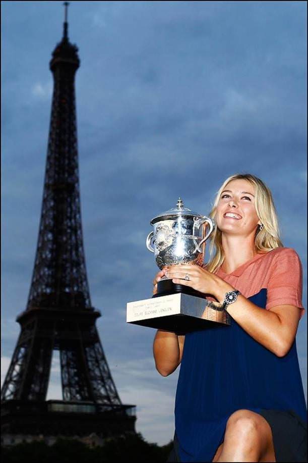 Sharapova'nın hiç görmediğiniz fotoğrafları