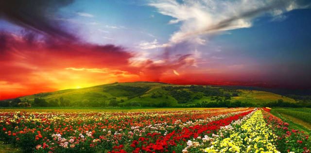 Dünyanın en renkli 10 yeri